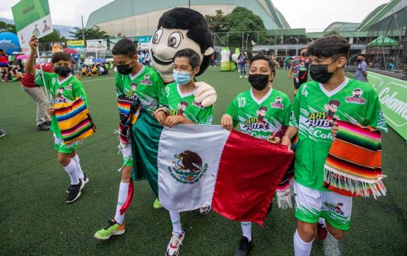 México está en el Festival participando en tres deportes (fútbol, béisbol y baloncesto).