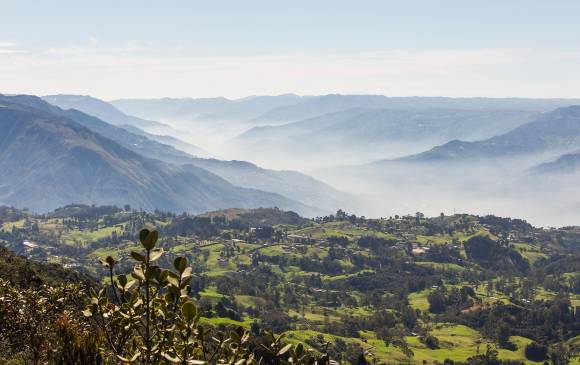 La temperatura promedio en Las Baldías es de entre 10 y 11 grados centígrados. Está a 30 kilómetros de Medellín y no puede ser visitado. FOTO Carlos Velásquez