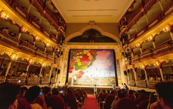 El teatro Heredia es uno de los sitios en os que se realiza la programación del FICCI 61. Foto: Cortesía. 