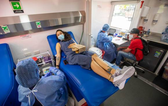 10 minutos de procedimiento permiten salvar 4 vidas con los hemocomponentes donados. FOTO: CARLOS VELÁSQUEZ