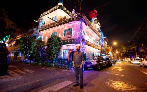 La casa más iluminada de Medellín: una fantasía
