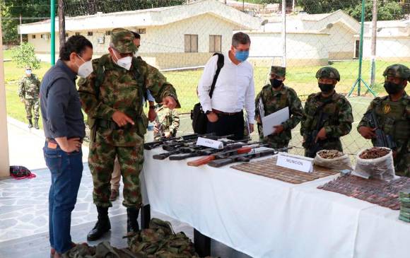 21 integrantes de las disidencias se desmovilizaron