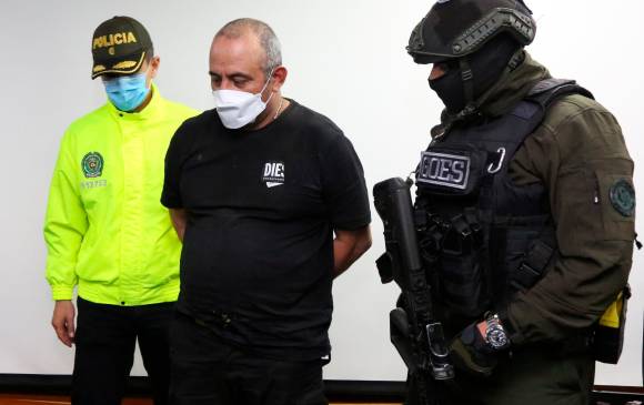 Captura de alias Otoniel. FOTO EFE/Policía Nacional