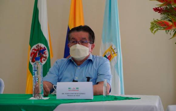 El Ministerio de Salud y Protección Social debe vacunar al 90% de la población con una dosis para diciembre de 2021. Foto: MinSalud. 