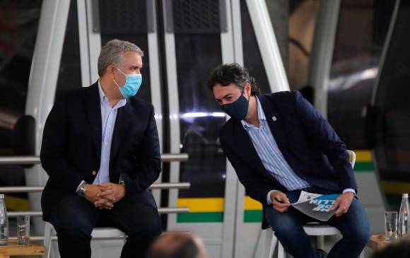 Quintero le dijo a Duque que no se meta en la campaña de revocatoria en su contra. FOTO: EDWIN BUSTAMANTE
