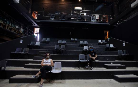 El Teatro Matacandelas espera recibir entre 50 y 70 personas. Foto: Edwin Bustamante 