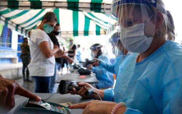 En ambos municipios fueron habilitados 16 puestos y 77 mesas de votación - FOTO CORTESÍA REGISTRADURÍA