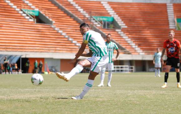 Duque, uno de los que cerrará el semestre en departamento médico. Foto cortesía Atlético Nacional. 