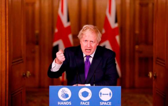 Boris Johnson que el plan de Rusia “de alguna forma ya ha comenzado” en una entrevista con la BBC. FOTO: EFE.