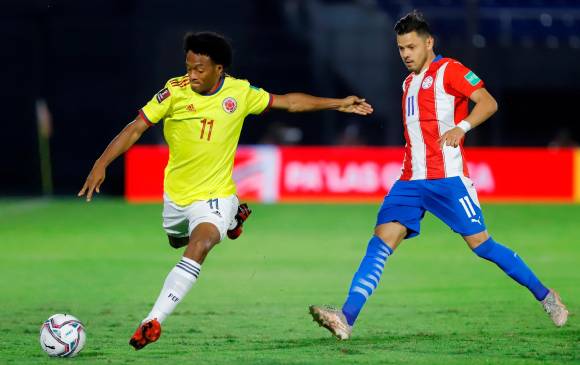 Cuatro cambios tendrá Colombia en la formación titular para el duelo ante Paraguay. FOTO Efe
