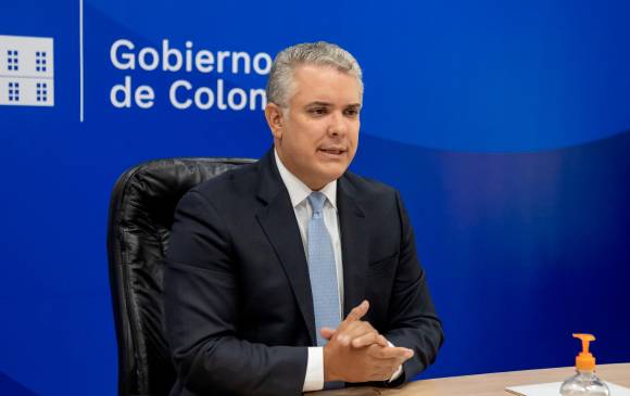 El presidente de la República, Iván Duque, sostuvo que la idea es profundizar la agenda de paz. Foto Cortesía Presidencia
