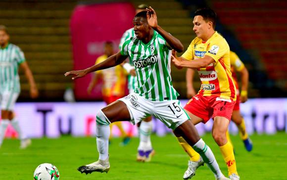 Con cada encuentro disputado, Yerson Mosquera se viene tornando en ficha clave del actual proceso de Atlético Nacional. FOTO Dimayor