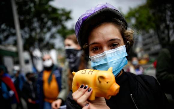 Así avanza la jornada de protestas en Antioquia 