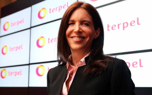 Sylvia Escovar, presidenta de Terpel, dice que la compañía le apostará a un nuevo concepto en las estaciones de servicio. FOTO Colprensa