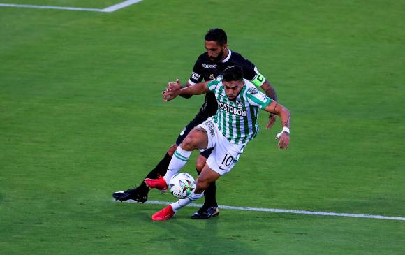 Andrés “El Rifle” Andrade, una de las figuras del conjunto verde, anda muy motivado tras el llamado que recibió a la Selección Colombia. FOTO Jaime Pérez