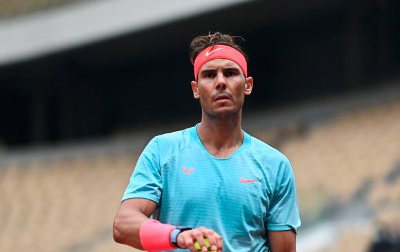 El virus dejó afuera al tenista español Rafa Nadal del Abierto de Australia. FOTO efe