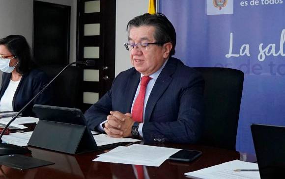El ministro de Salud, Fernando Ruiz, durante su intervención en el Consejo Directivo de la OPS, pidió compartir información de certificados de vacunación de la región.