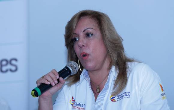 Clara Luz Roldán, gobernadora de Valle del Cauca. FOTO COLPRENSA