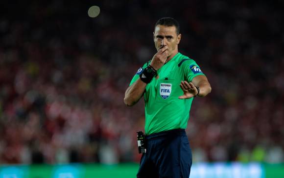 Wilmar Roldán pitará el clásico vallecaucano. Foto Colprensa. 
