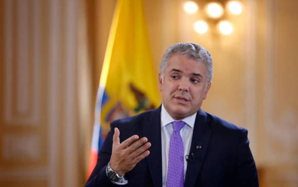 El presidente Iván Duque se muestra preocupado por las últimas decisiones alrededor de Hidroituango. FOTO Colprensa Álvaro Tavera
