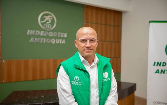 El nuevo gerente de Indeportes es optimista sobre la gestión que desarrollará en la entidad. FOTO Camilo Suárez