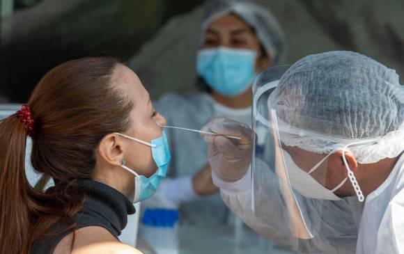 Colombia ha reportado más de 5,3 millones de contagios por coronavirus durante la pandemia. FOTO: EDWIN BUSTAMANTE.
