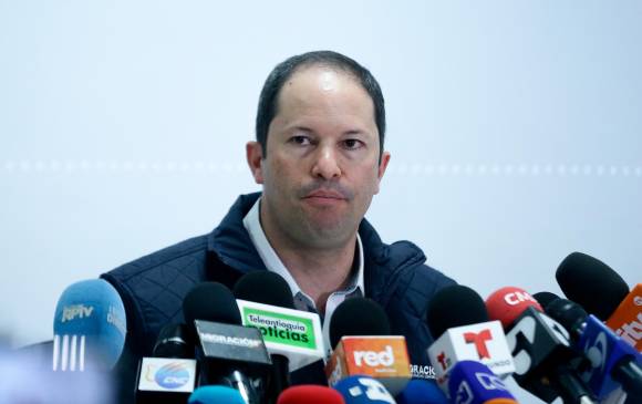 El director general de Migración Colombia, Juan Francisco Espinosa. FOTO COLPRENSA
