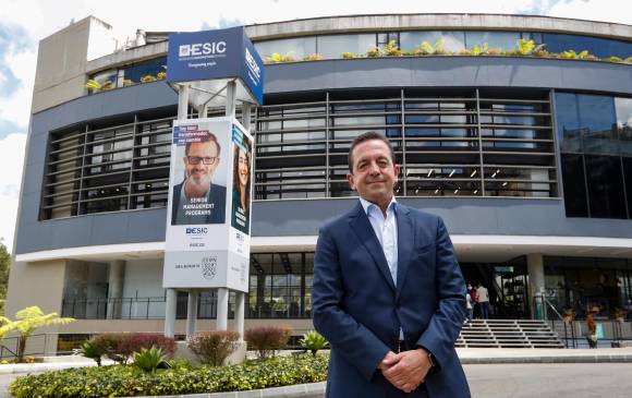 Según Felipe Llano, director ejecutivo de ESIC España, en la nueva sede en Medellín se trabajará con un modelo híbrido entre presencialidad y virtualidad. FOTO manuel saldarriaga