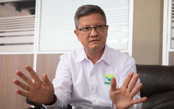 El gobernador (e) de Antioquia, Luis Fernando Suárez, aseguró que vienen días más complejos para el departamento. FOTO EDWIN BUSTAMANTE
