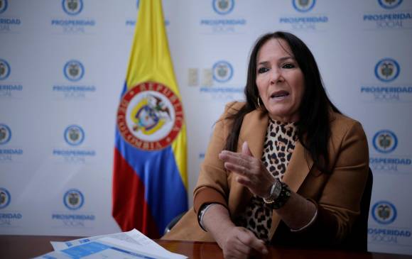 Susana Correa, directora del departamento de Prosperidad Social, anunció los ajustes en el programa de Familias en Acción. FOTO: Colprensa