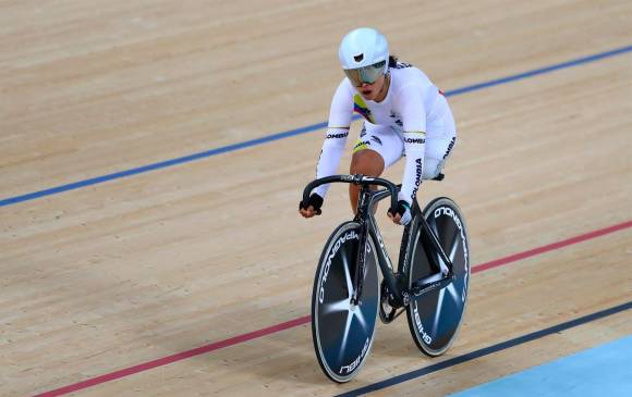 La colombiana Diana Carolina Munévar se quedó con la medalla de oro del Campeonato Mundial de Paraciclismo disputado en Portugal. FOTO CORTESÍA MINDEPORTES