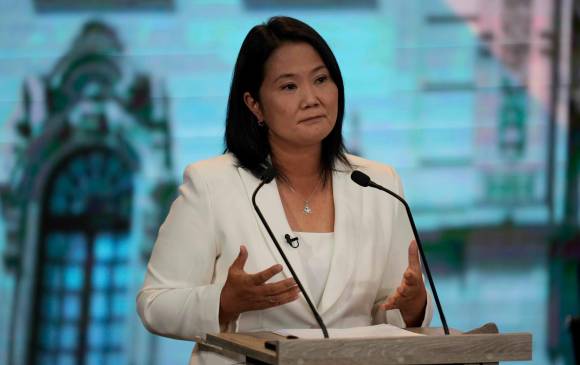 La candidata a la Presidencia de Perú, Keiko Fujimori, de Fuerza Popular, solicitó un reconteo de votos. FOTO EFE