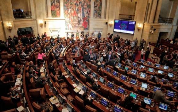 Los partidos de oposición proponen no más sesiones virtuales del Congreso. FOTO: Colprensa 
