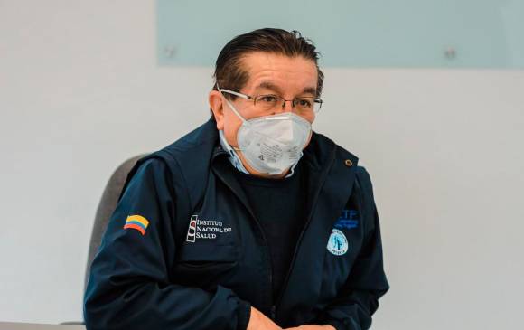 El ministro de Salud, Fernando Ruiz Gómez, entregó nuevas cifras sobre la llegada de vacunas al país. FOTO CORTESÍA MINISTERIO DE SALUD