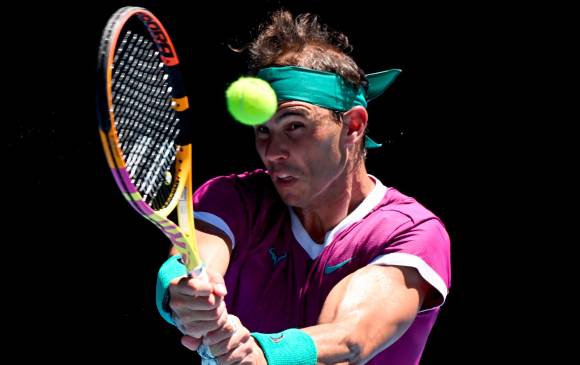 Rafael Nadal, de 35 años, ostenta 20 títulos de Grand Slam. FOTO EFE