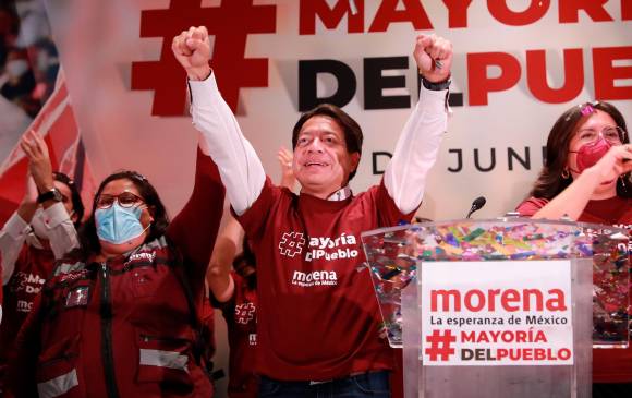 El partido Morena al que pertenece el presidente de México, Andrés Manuel López Obrador, fue el ganador de las elecciones en ese país. FOTO EFE