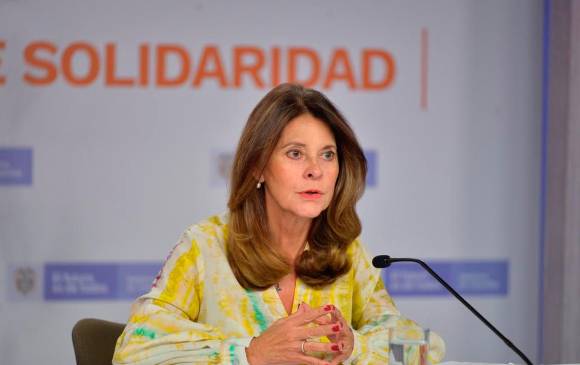 La vicepresidenta colombiana dijo que se debe trabajar por unas elecciones transparentes en Venezuela. FOTO Colprensa