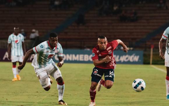 América y el DIM se enfrentarán este miércoles a las 7:30 p.m. en el Pascual Guerrero, en el partido de vuelta. En el Atanasio el Poderoso ganó 2-1 y llega con la ventaja. Foto: @DIM_Oficial 