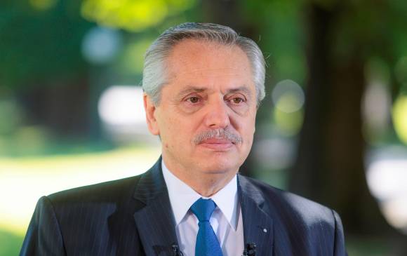 Presidente de Argentina, Alberto Fernández. FOTO EFE 