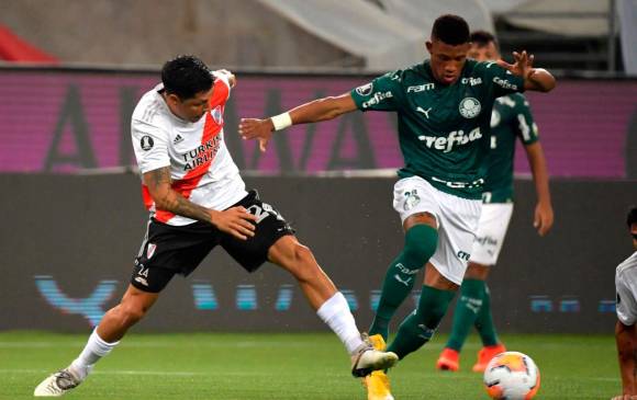 Esta es la quinta vez que Palmeiras clasifica a una final de la Copa Libertadores. FOTO: EFE