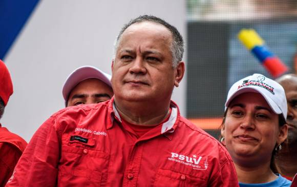Diosdado Cabello logró que un tribunal de su país condenara a El Nacional a pagar millonaria multa. FOTO Getty
