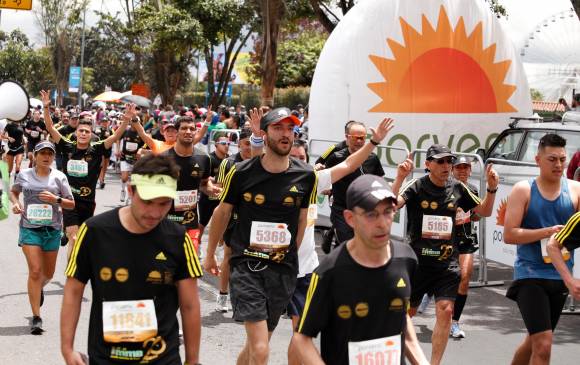 En 2020 la mmB contó con más de 10.000 atletas en carreras virtuales y un millón de kilómetros recorridos por los colombianos. FOTO CORTESÍA