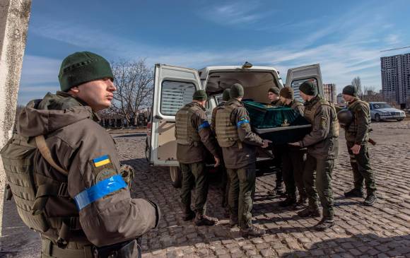 Ucrania recoció la baja de 1.300 militares. FOTO EFE