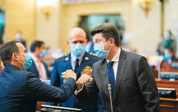 Moción se hundió en el Senado y ahora la Cámara definirá si vota o no la moción. FOTO Colprensa