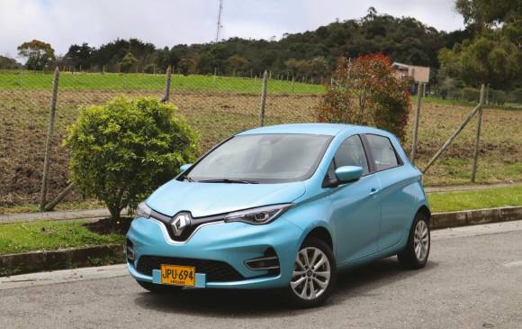 El renault Zoe, una opción de eléctricos . FOTO cortesía