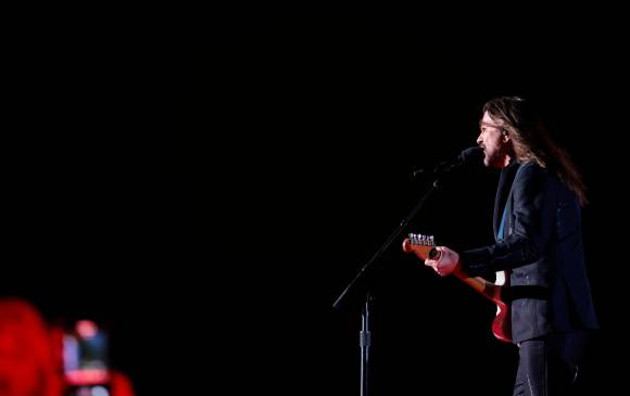 Juanes durante su presentación este 2 de diciembre en la Casa Blanca. FOTO EFE 