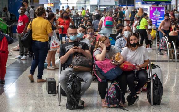 El año pasado, a causa del confinamiento, se movilizaron solo 3.000 personas en Semana Santa. Foto: Edwin Bustamante