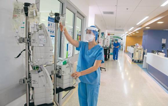 Los hospitales del departamento piden apoyos para mitigar la presión financiera que trajo la pandemia. FOTO ESTEBAN VANEGAS