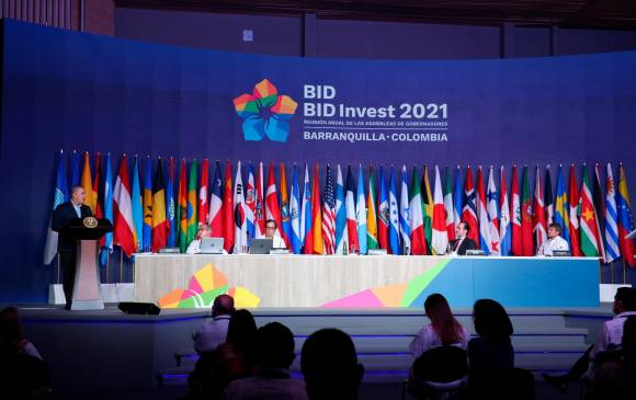 La Reunión Anual de la Asamblea de Gobernadores del Banco Interamericano de Desarrollo se clausura hoy en Barranquilla. FOTO cortesía