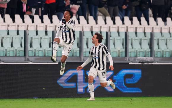 Tras anotar su gol olímpico, el primero de un colombiano en Europa, Juan Guillermo Cuadrado escribió en sus redes sociales. “No soy yo, es la gracia de Jesús en mí”. FOTO EFE